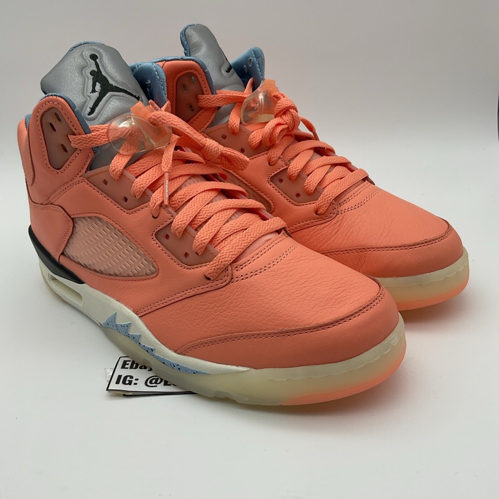 Size 10.5 - Jordan 5 Retro x DJ Khaled Mid We The BestCrimson Bliss (DV4982-641) - Picture 4 of 9